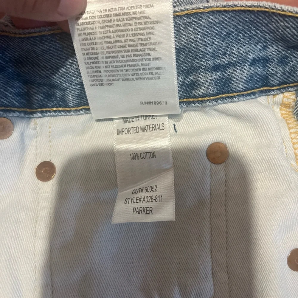 Agolde Parker Denim Jean Shorts